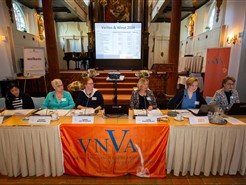 Voorafgaand aan het symposium vond voor VNVA-leden de Voorjaarsledenvergadering plaats.