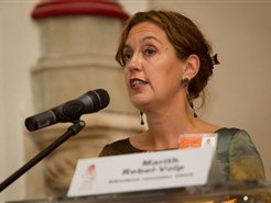 Opening Lustrumcongres: Yes, we care! Zorgen voor Morgen  (aftredend) Voorzitter Marith Rebel-Volp